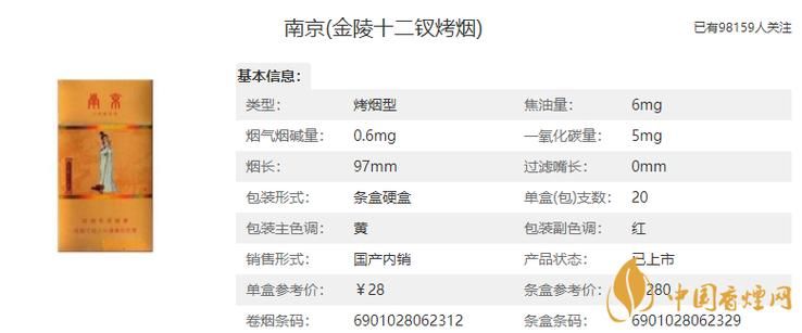 十三钗香烟产自哪里的 烟十三钗种类